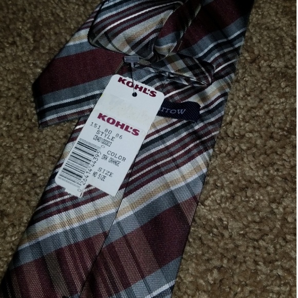 🆕 Croft & Barrow Plaid Tie - Picture 4 of 8